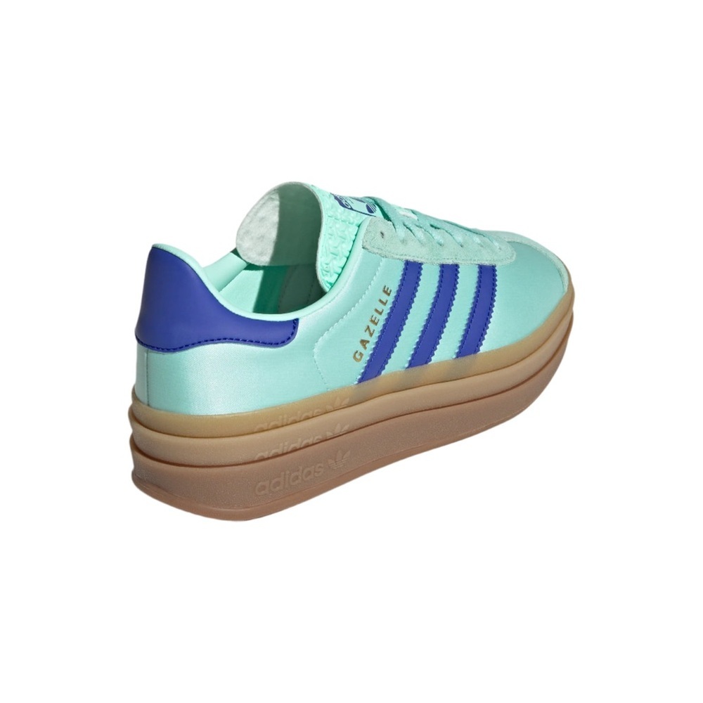 Adidas Women's Gazelle Mint and Blue Sneakers size 7.5 - Picture 6 of 12